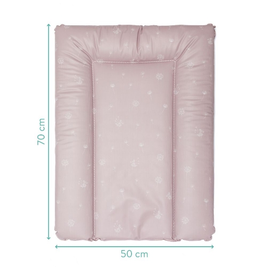 Slika Podloga za prematanje luxe soft 50x70x4 cm, Dandelion Pink Fillikid 