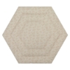 Slika Podloga Jersey za vrtić Prag/Atena Hexagon, Dog beige Fillikid 