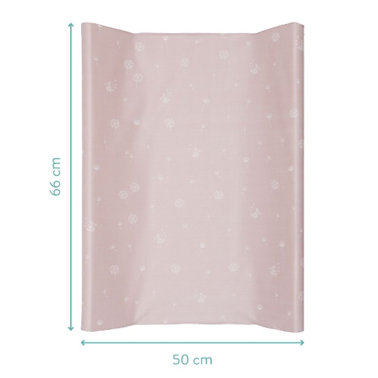 Slika Podloga za previjanje mekana 50x66x8,5 cm, Dandelion Pink Fillikid 