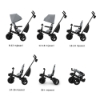 Slika Tricikl AVEO Plus 2, Grey Kinderkraft 