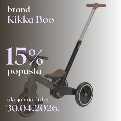 15% popusta na brand Kikka Boo