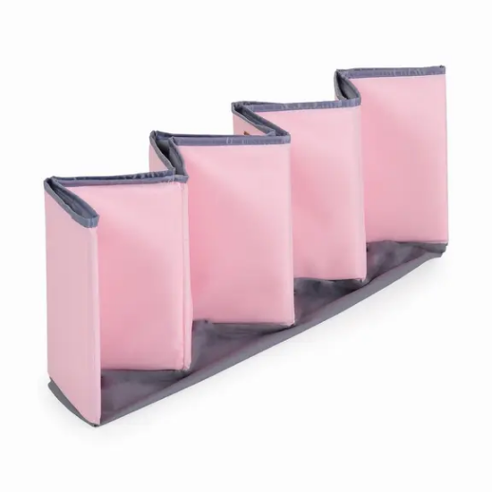 Slika Sklopivi bazen s lopticama Melo 90kom Pink - Moni Toys