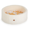 Slika Bazen s lopticama Bouclé 200 kom Ivory - Moni Toys