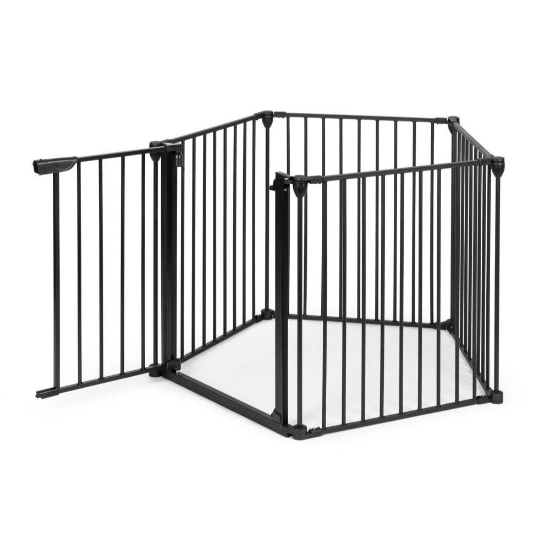 Slika Zaštitna ograda 60-300 cm, Black Ecotoys 