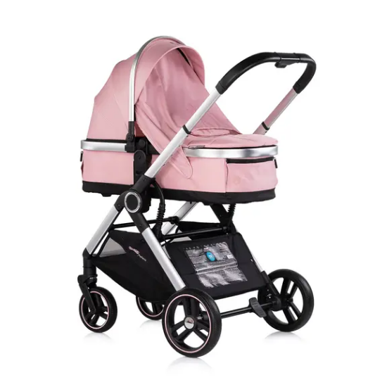 Slika Dječja kolica Euphoria 3u1 Powder Pink - Chipolino