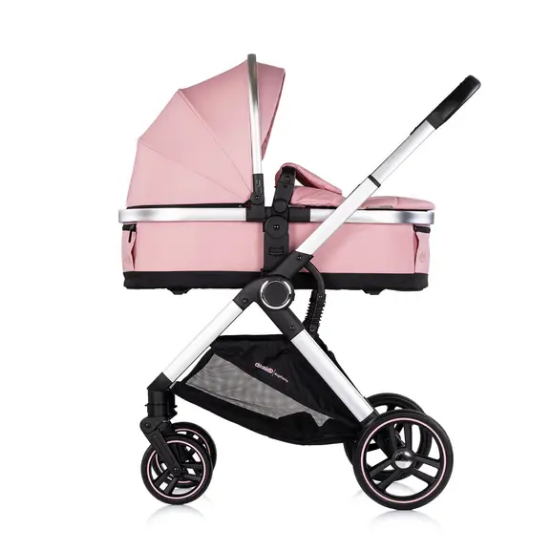 Slika Dječja kolica Euphoria 3u1 Powder Pink - Chipolino