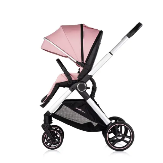 Slika Dječja kolica Euphoria 3u1 Powder Pink - Chipolino