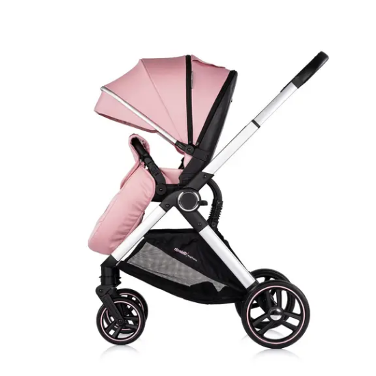 Slika Dječja kolica Euphoria 3u1 Powder Pink - Chipolino