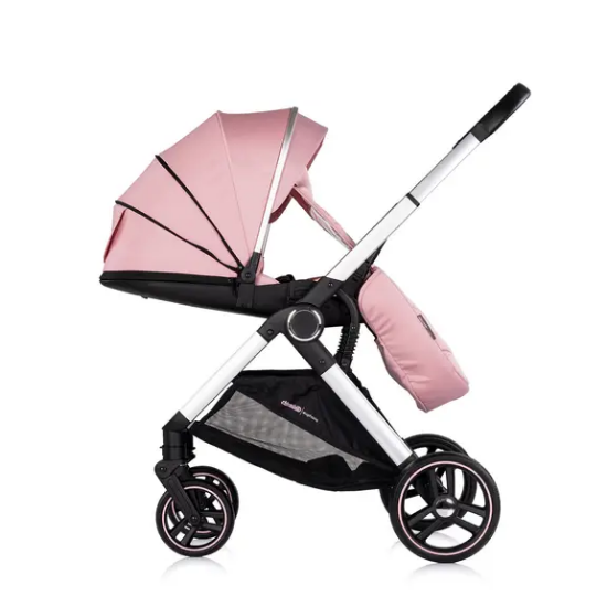 Slika Dječja kolica Euphoria 3u1 Powder Pink - Chipolino
