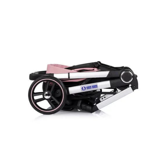 Slika Dječja kolica Euphoria 3u1 Powder Pink - Chipolino