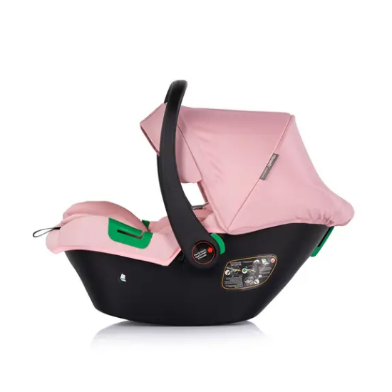 Slika Dječja kolica Euphoria 3u1 Powder Pink - Chipolino