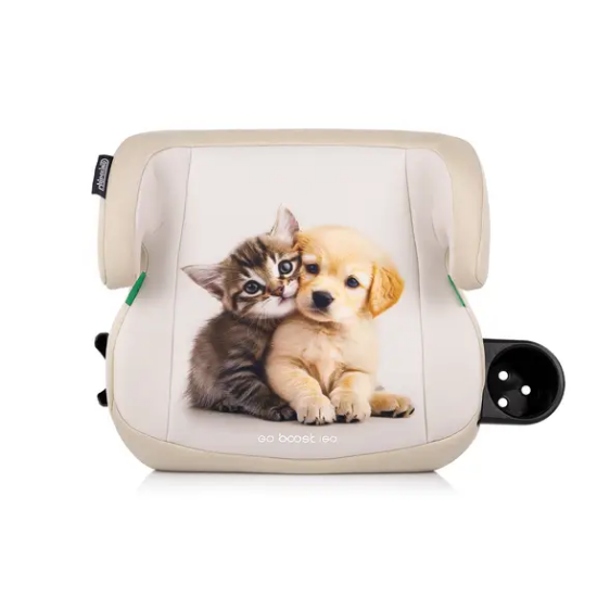 Slika Autosjedalica I-SIZE GO BOOST ISO 125–150cm Kitten&Puppy - Chipolino