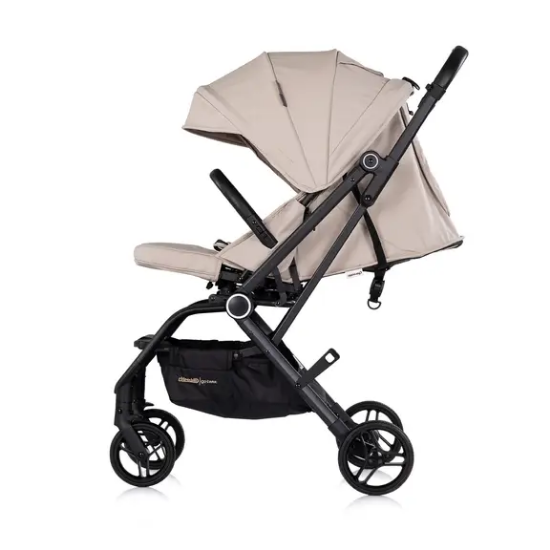 Slika Dječja kolica s 360° rotacijom sjedala GO TWIST Latte - Chipolino