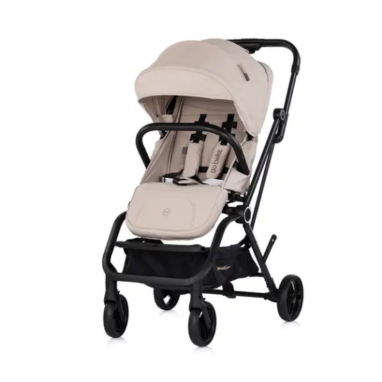 Slika Dječja kolica s 360° rotacijom sjedala GO TWIST Latte - Chipolino