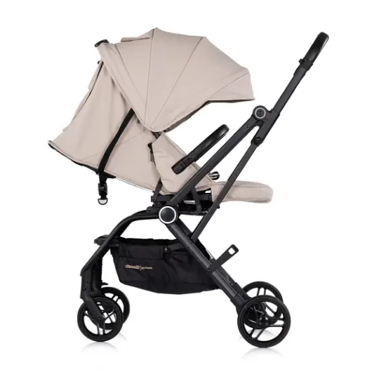 Slika Dječja kolica s 360° rotacijom sjedala GO TWIST Latte - Chipolino