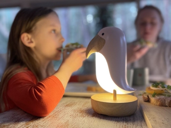 Slika Lampica ptica s ugrađenim zvučnikom