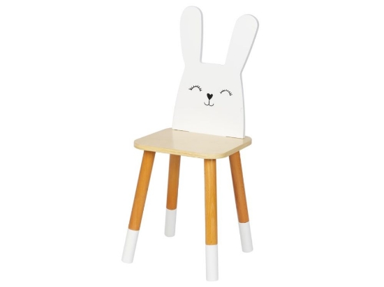 Slika Set dječjeg stola i stolice – Zeko