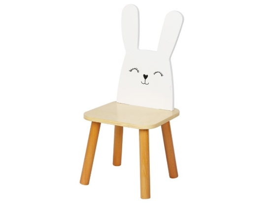 Slika Set dječjeg stola i stolice – Zeko