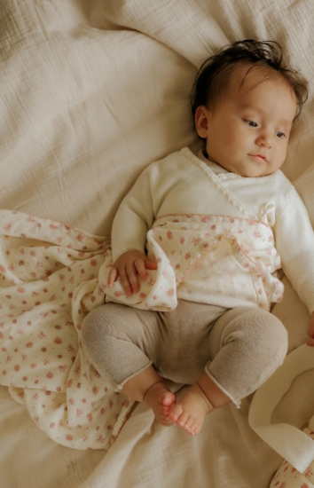 Slika Dekica od muslina - Petit River Rose