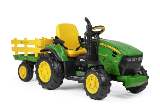 Slika John Deere Heavy Duty RC s prikolicom i daljinskim 12V