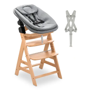 Slika Hranilica Alpha Newborn Set Pro Nature Grey - Hauck