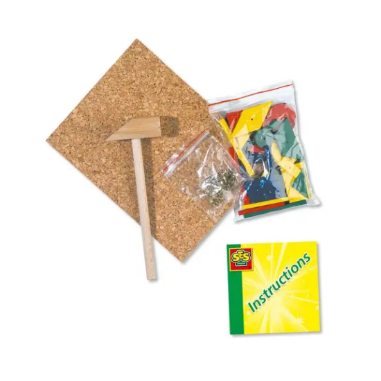 Slika SES Creative Montessori set Čekić i čavlići