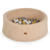 Slika Bazen s lopticama Bouclé 200 kom Beige - Moni Toys