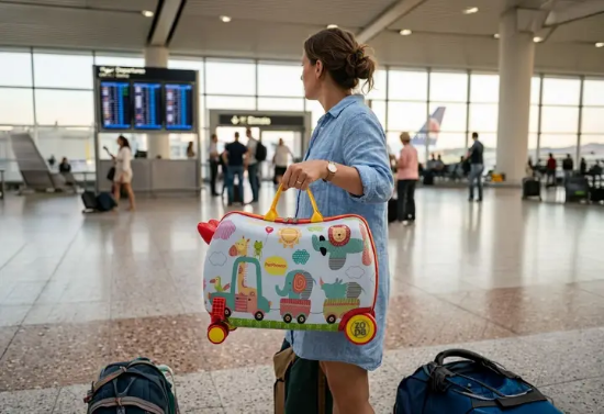 Slika Dječji kofer na kotačiće Pack&Ride Traffic Zopa 