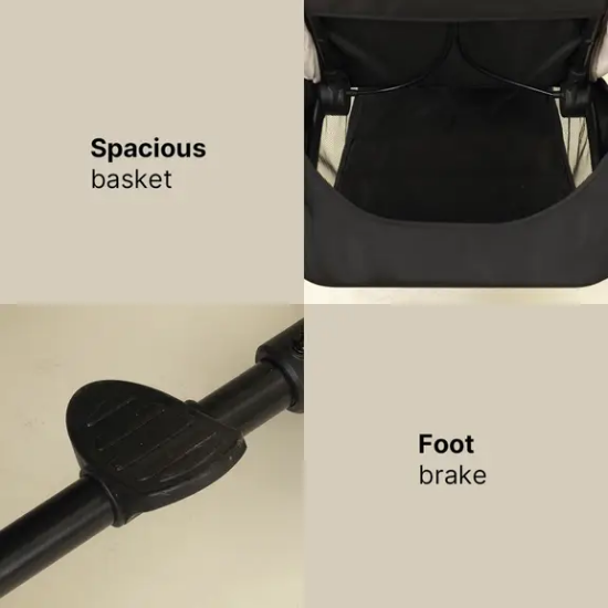 Slika Dječja kolica Moya Kodi Bronze Zopa 