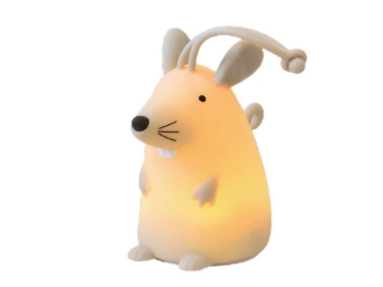 Slika Silikonska lampica Miš s daljinskim upravljačem