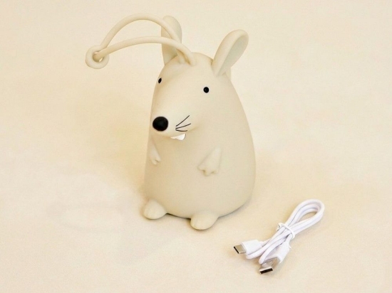 Slika Silikonska lampica Miš s daljinskim upravljačem