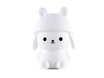 Slika Silikonska lampica Medvjedić s kapicom 3 kom s daljinskim upravljačem