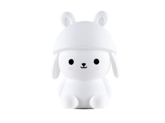 Slika Silikonska lampica Medvjedić s kapicom 3 kom s daljinskim upravljačem