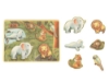 Slika Drvena umetaljka puzzle sa zoo životinjama i zvukovima
