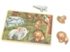 Slika Drvena umetaljka puzzle sa zoo životinjama i zvukovima