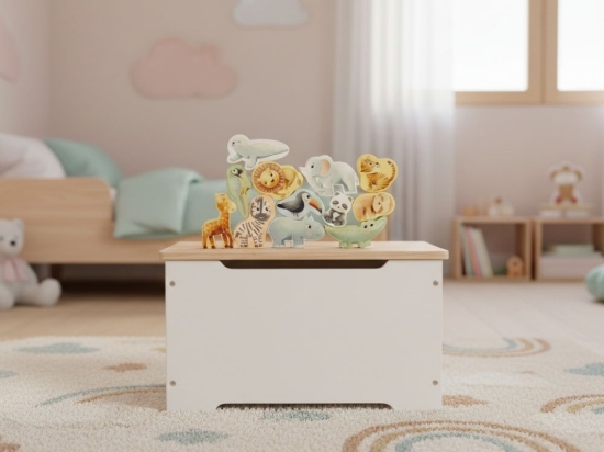 Slika Drvene životinjice za nizanje 