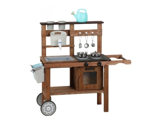 Slika Drvena vanjska kuhinja za djecu