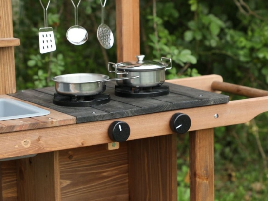 Slika Drvena vanjska kuhinja za djecu