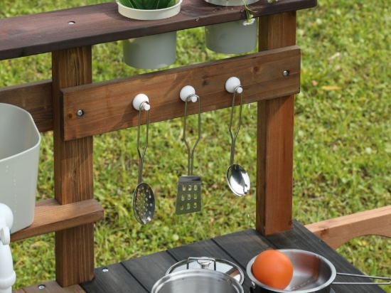 Slika Drvena vanjska kuhinja za djecu