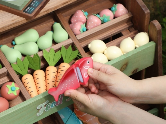 Slika Drveni prodajni štand za djecu