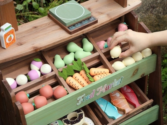 Slika Drveni prodajni štand za djecu