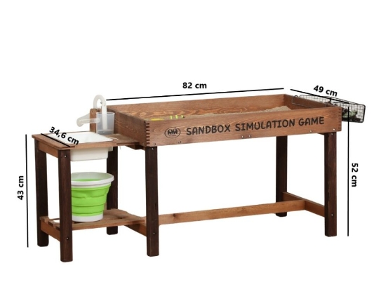 Slika Povišeni pješčanik na nogama