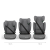 Slika Autosjedalica Junior Fix 2 PLUS i-Size 15-36 kg (100-150 cm), Grey Kinderkraft 