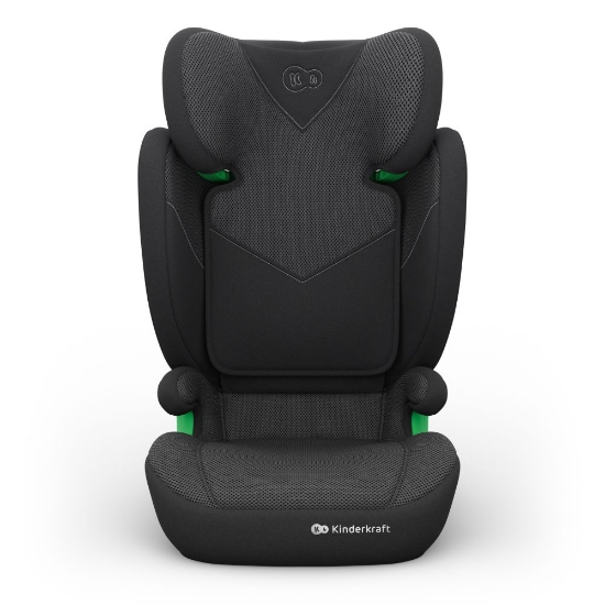 Slika Autosjedalica Junior Fix 2 PLUS i-Size 15-36 kg (100-150 cm), Black Kinderkraft 