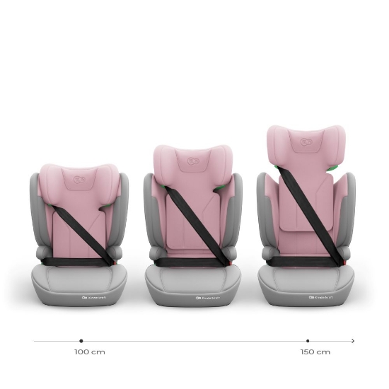 Slika Autosjedalica I-Spark 2 Plus i-Size 15-36 kg (100-150 cm) bez Isofix-a, Pink Kinderkraft 