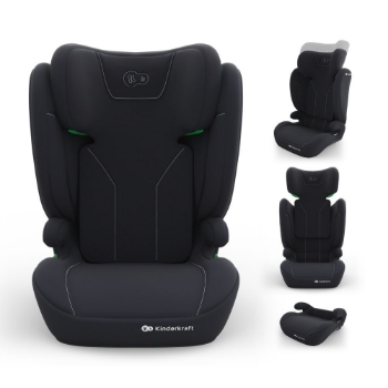 Slika Autosjedalica I-Spark 2 Plus i-Size 15-36 kg (100-150 cm) bez Isofix-a, Black Kinderkraft  