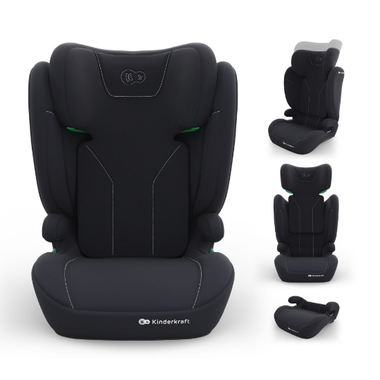 Slika Autosjedalica I-Spark 2 Plus i-Size 15-36 kg (100-150 cm) bez Isofix-a, Black Kinderkraft  
