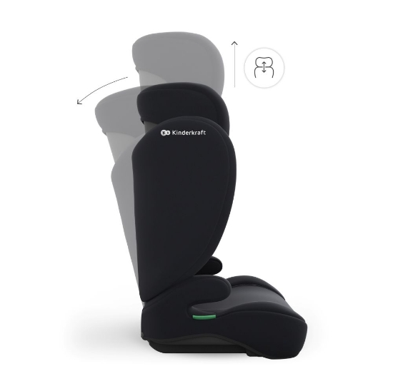 Slika Autosjedalica I-Spark 2 Plus i-Size 15-36 kg (100-150 cm) bez Isofix-a, Black Kinderkraft  