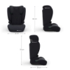 Slika Autosjedalica I-Spark 2 Plus i-Size 15-36 kg (100-150 cm) bez Isofix-a, Black Kinderkraft  