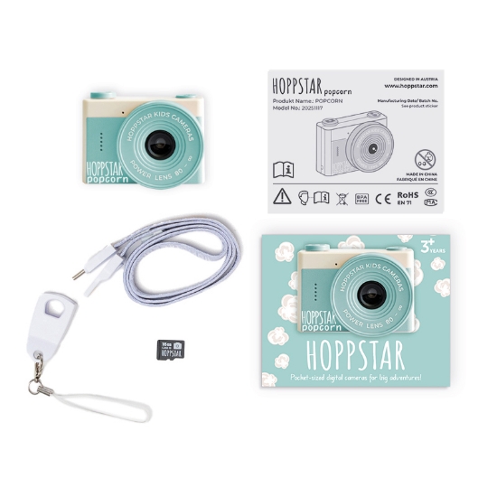 Slika Dječji digitalni fotoaparat Popcorn Breeze - Hoppstar